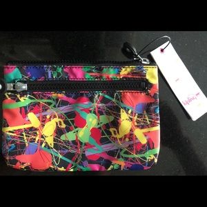 Kipling flat pouch, new never used.